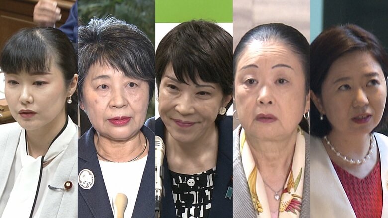 【内閣改造顔ぶれ】女性起用は最多5人、初閣僚11人　河野デジタル相らは留任　13日午後発足｜FNNプライムオンライン