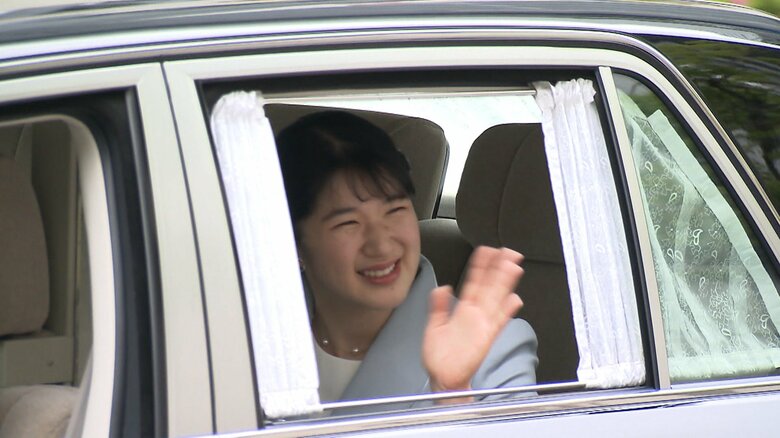 【速報】愛子さまがホテルを出発　万博視察二日目は「EXPOアリーナ」「夢の球体」などに足を運ばれる予定｜FNNプライムオンライン