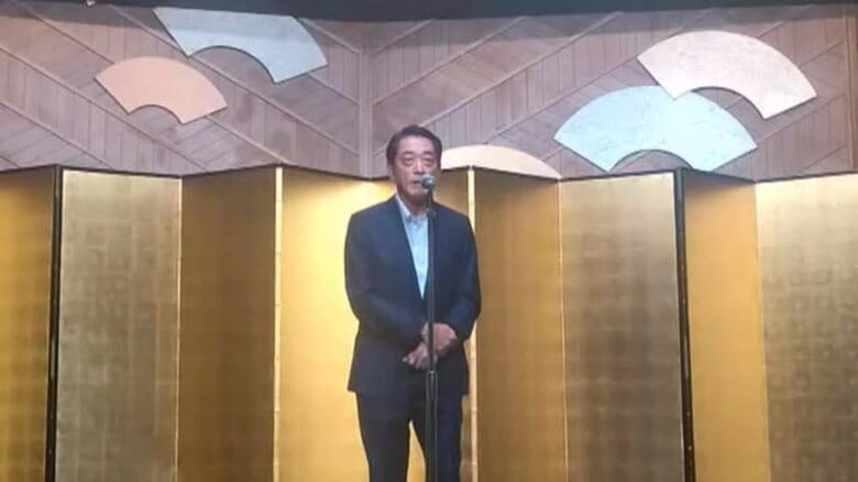 中村知事が５期目出馬に意欲示す「政策づくりにまい進」政治資金パーティーに石破元総理も【愛媛】｜FNNプライムオンライン