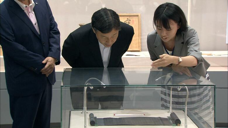 平成28（2016）年8月　後奈良天皇が書写した｢般若心経｣をご覧に（愛知・西尾市）