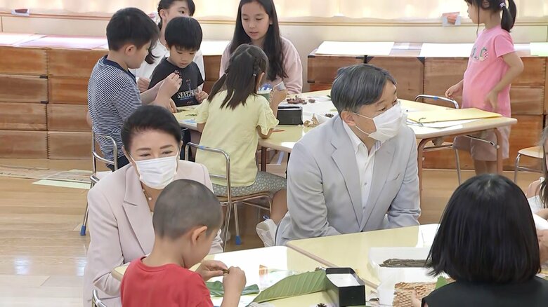 子ども達と触れあわれた　5月21日