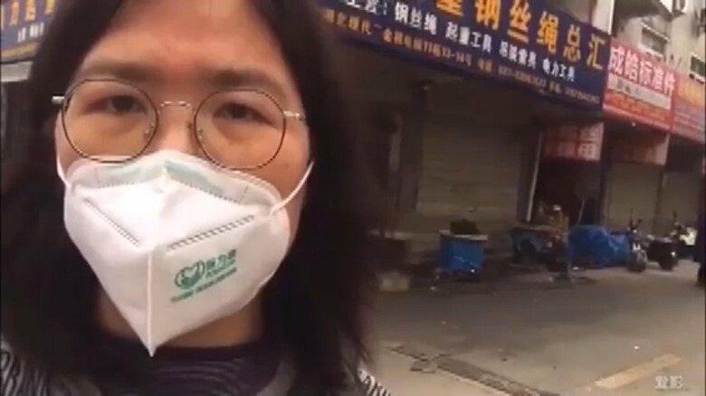 市民ジャーナリストの張展さん