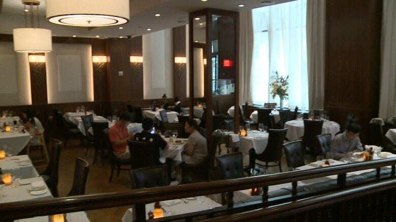 安倍元首相なじみのニューヨークのステーキ店